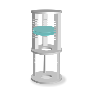 Silicon Carbide Wafer Boat