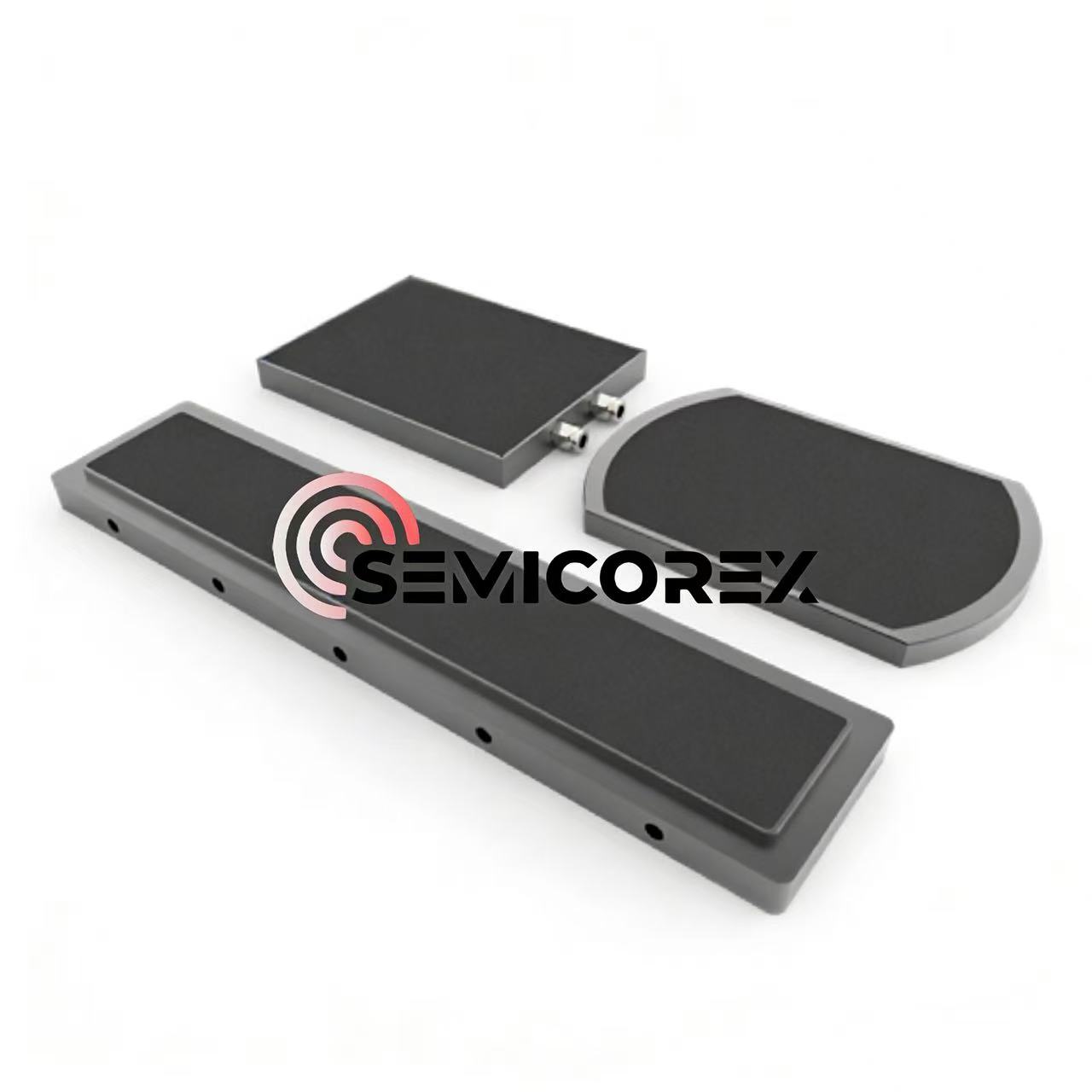 Black Alumina Keramik Vakum Chucks