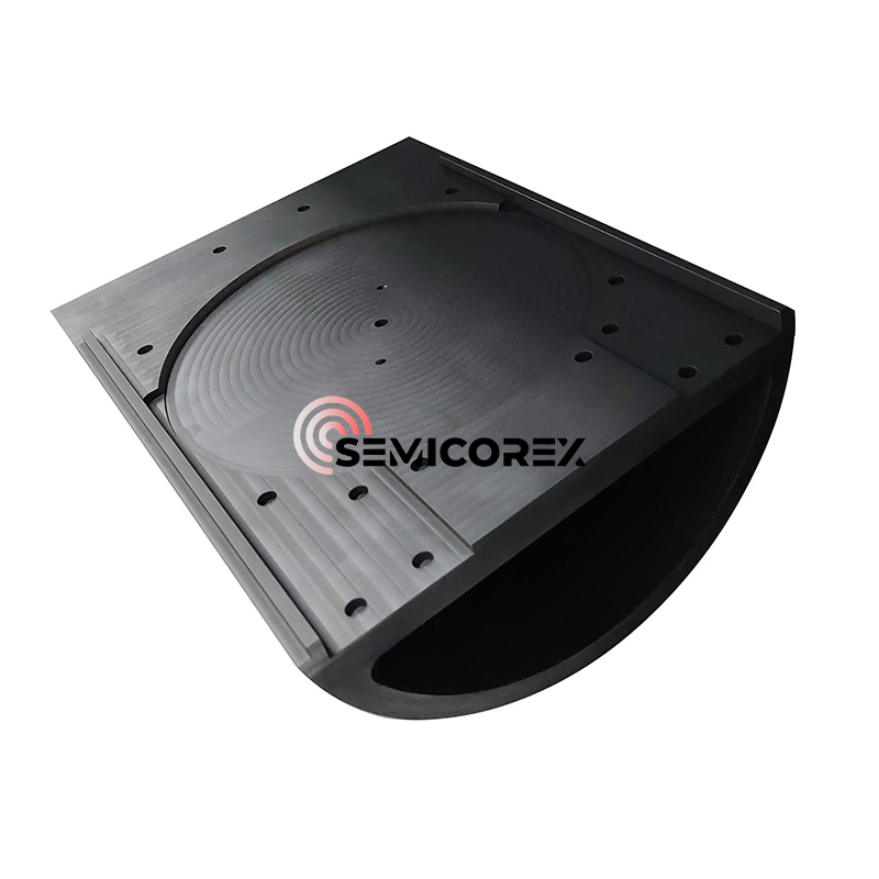 Bagéan Halfmoon Sic Coated