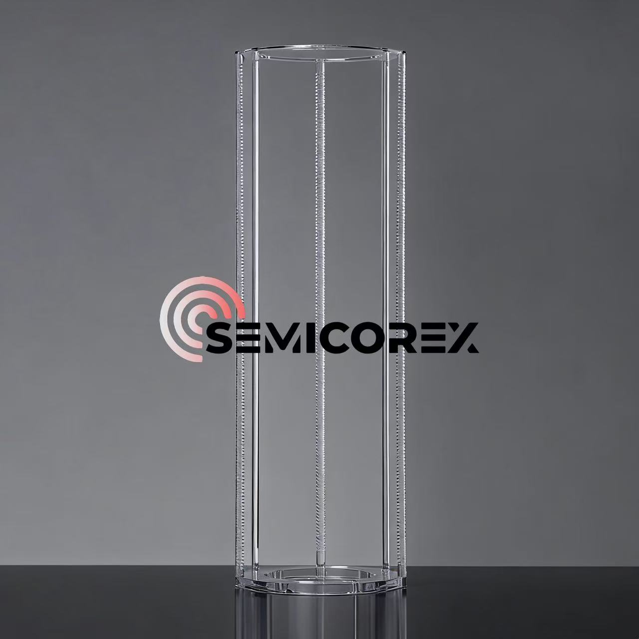 Perahu Wafer Kuarsa Vertikal